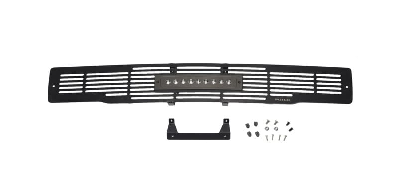 Putco — Putco 15-17 Ford F-150 - SS Black Bar Design w/10in Luminix Light Bar Bumper Grille Inserts
BmprValanceGrilleIns