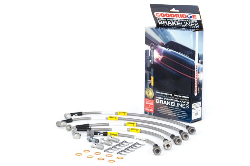 Goodridge — G-STOP SS Braided Brake Line Kit