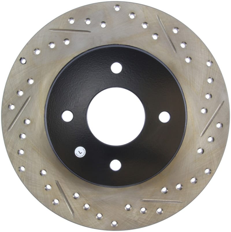 Stoptech — StopTech Sport Drilled & Slotted Brake Rotor; Rear Left
StopTech Sport Drilled/Slotted Brake Rotor; Rear Left