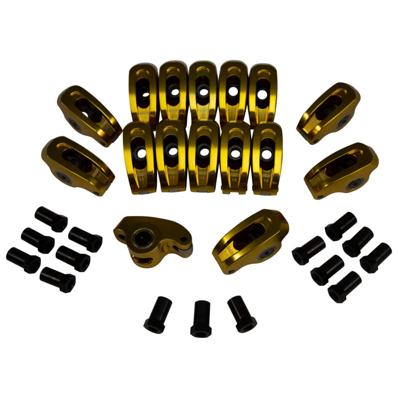 COMP Cams — Ultra-Gold ARC Narrow Rockers w/ 1.5 Ratio for '88+ Chevrolet SBC w/ 3/8" Stud
Ultra ARC Narrow Rockers w/ 1.5 Ratio for '88+ Chevrolet SBC w/ 3/8" Stud