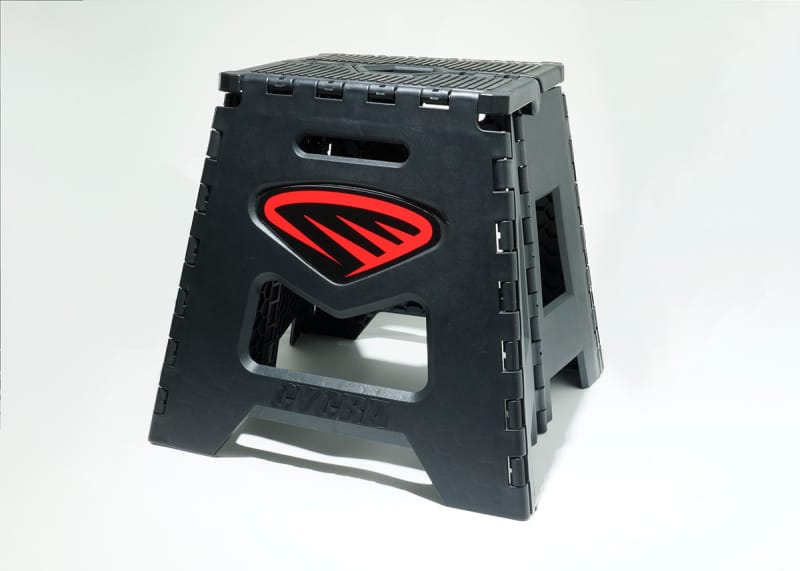 Cycra — Cycra Fold Up Moto Stand - Black/Orange