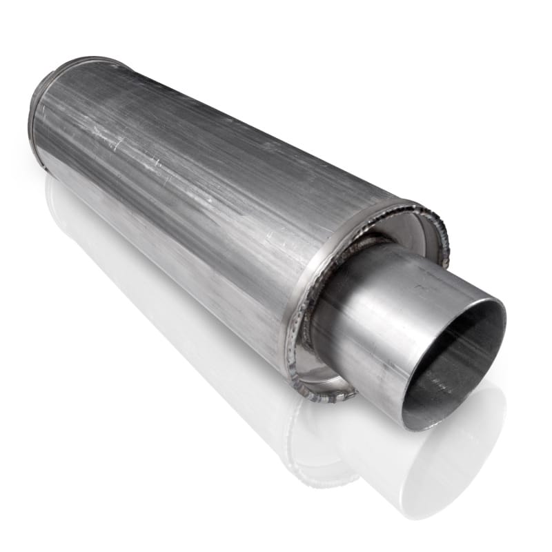 Stainless Works — Stainless Works Vintage Round 2" Muffler