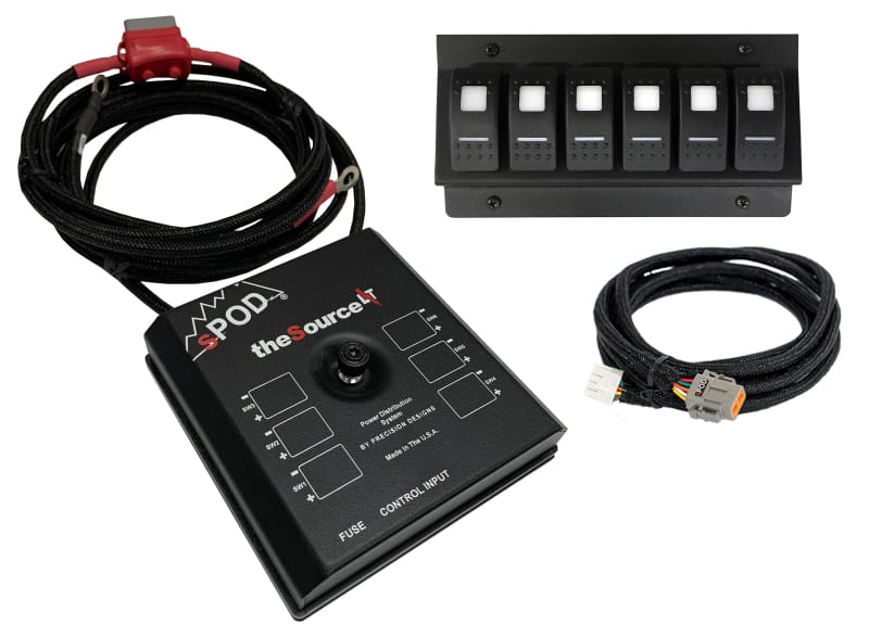 SPOD — Spod 12-17 Toyota Tundra SourceLT w/ Blue LED Switch Panel