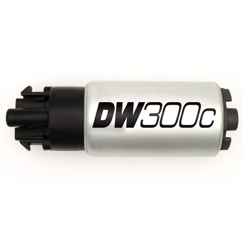 DeatschWerks — DW300C Fuel pump with mounting clips
340lph compact fuel pump w/ clips