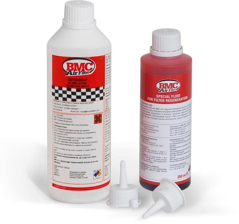 BMC — BMC Complete Filter Washing Kit - 500ml Detergent & 250ml Oil Bottle