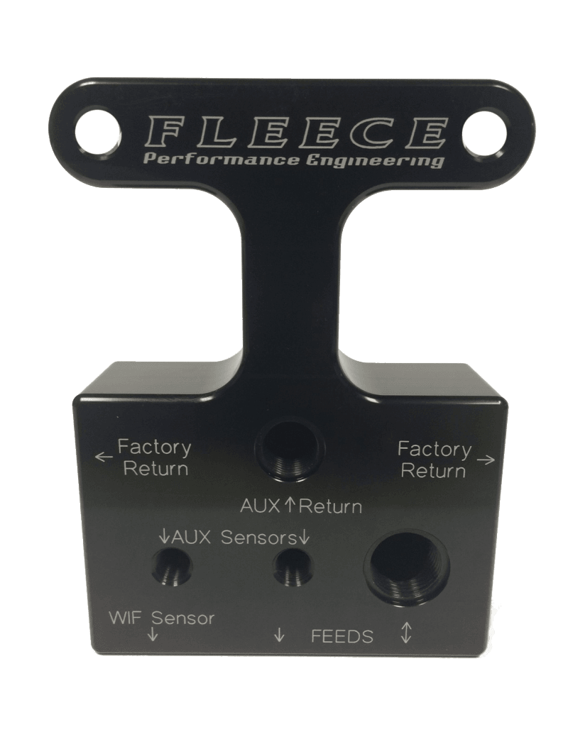 Fleece Performance — 2007.5-2009 - 3rd Gen 6.7L Dodge/Cummins Fuel Distribution Block