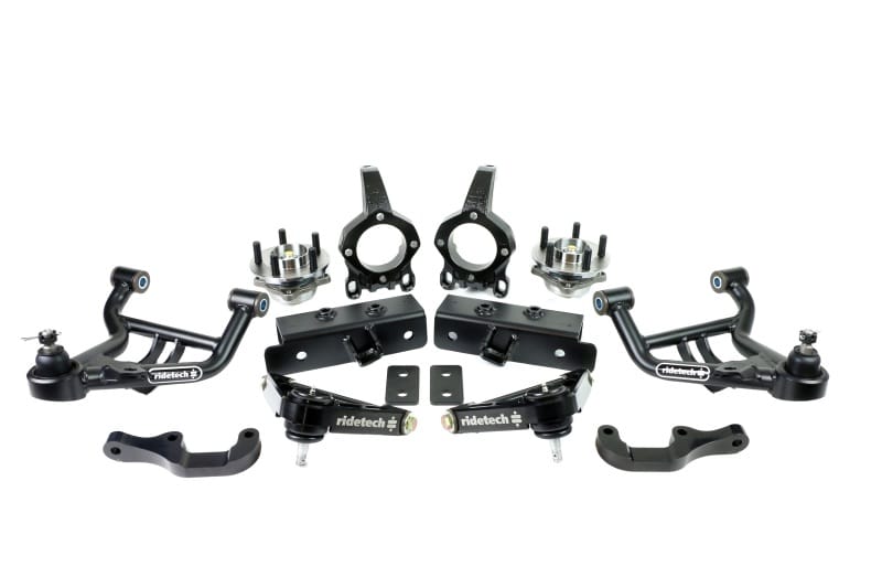 Ridetech — Front SLA Suspension System for 1979-1993 Mustang with stock k-member.