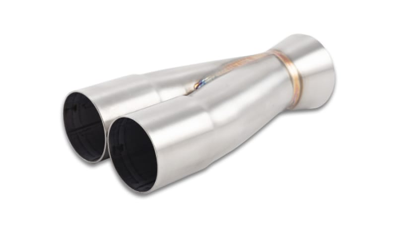Vibrant — 2-1 Merge Collector, 1.875" Inlet I.D. x 2.50" Outlet O.D., 7.75" Overall Length
2-1 Merge Collector