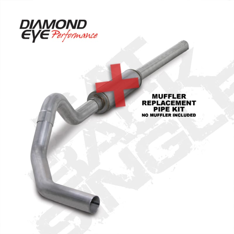 Diamond Eye Performance — 2004.5-2007.5 DODGE 5.9L CUMMINS 2500/3500 (ALL CAB AND BED LENGTHS)-4in. ALUMIN