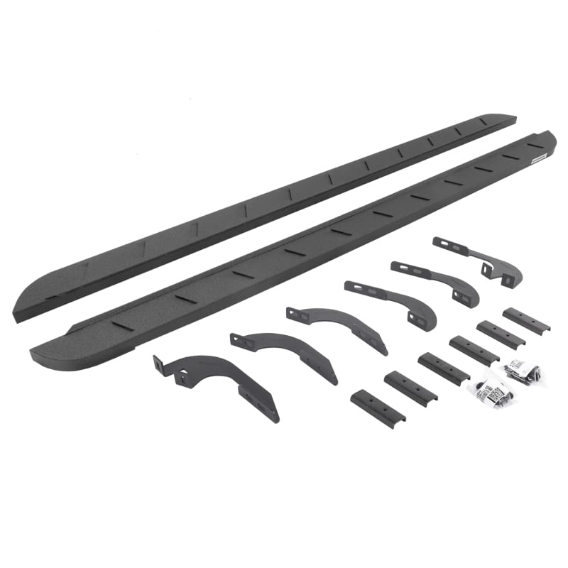 Go Rhino — RB10 Slim Line Running Boards with Mounting Brackets Kit - Double Cab Only
RB10 Slim Line Running Boards with Mounting Brackets Kit