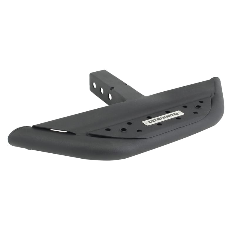 Go Rhino — Go Rhino Dominator Xtreme Hitch Step (2in Receivers)  - 18in Long - Tex. Blk
Hitch Step