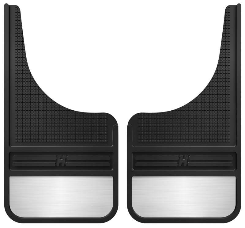 Husky Liners — MudDog Mud Flaps-Rubber Front Mud Flaps-12IN w/Weight
Rubber Front Mud Flaps - 12IN w/ Weight