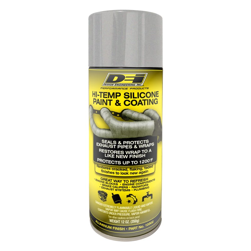 DEI — Hi-Temp Silicone Coating Aluminum 12 oz.
Hi-Temp Silicone Coating™ Spray