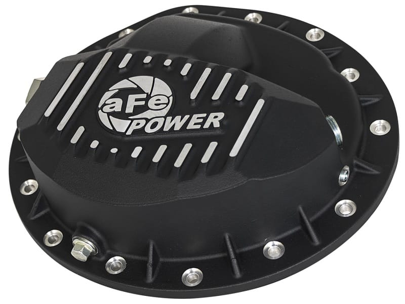 aFe — Pro Series Front Differential Cover Black w/ Machined Fins
Front Differential Cover
