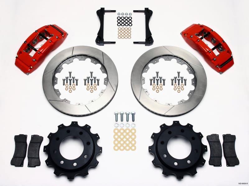 Wilwood — KIT,REAR,2500,99-UP,4.84 CENTER REG,16.00 ROTOR,RED