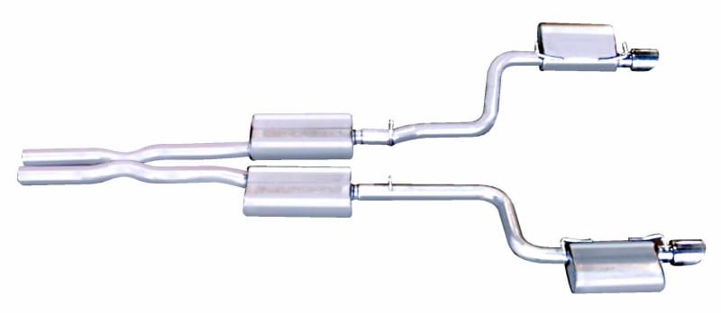 Gibson — Gibson 05-10 Chrysler 300 C SRT8 6.1L 2.5in Cat-Back Dual Exhaust - Stainless
Car