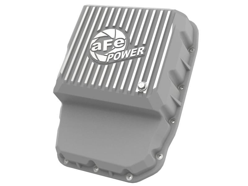 aFe — aFe POWER Street Series Transmission Pan Raw w/ Machined Fins