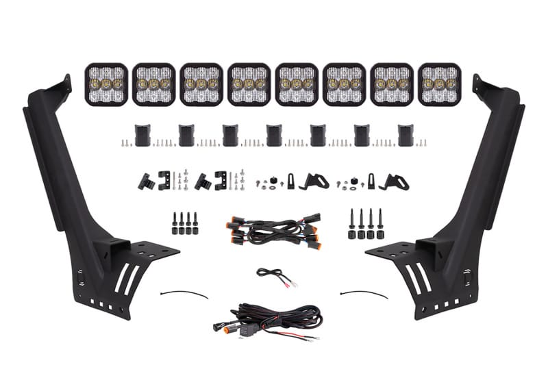 Diode Dynamics — Pod light featuring advanced TIR optics for high efficiency and focus.