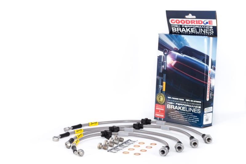 Goodridge — G-STOP SS Braided Brake Line Kit