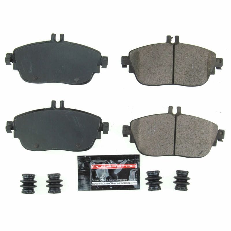 PowerStop — PowerStop - Z23 Daily Driver Carbon-Fiber Ceramic Brake Pads with Hardware Kit