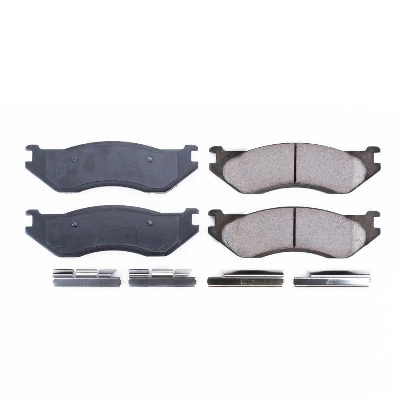 PowerStop — PowerStop - Z17 Low-Dust Ceramic Brake Pads with Hardware