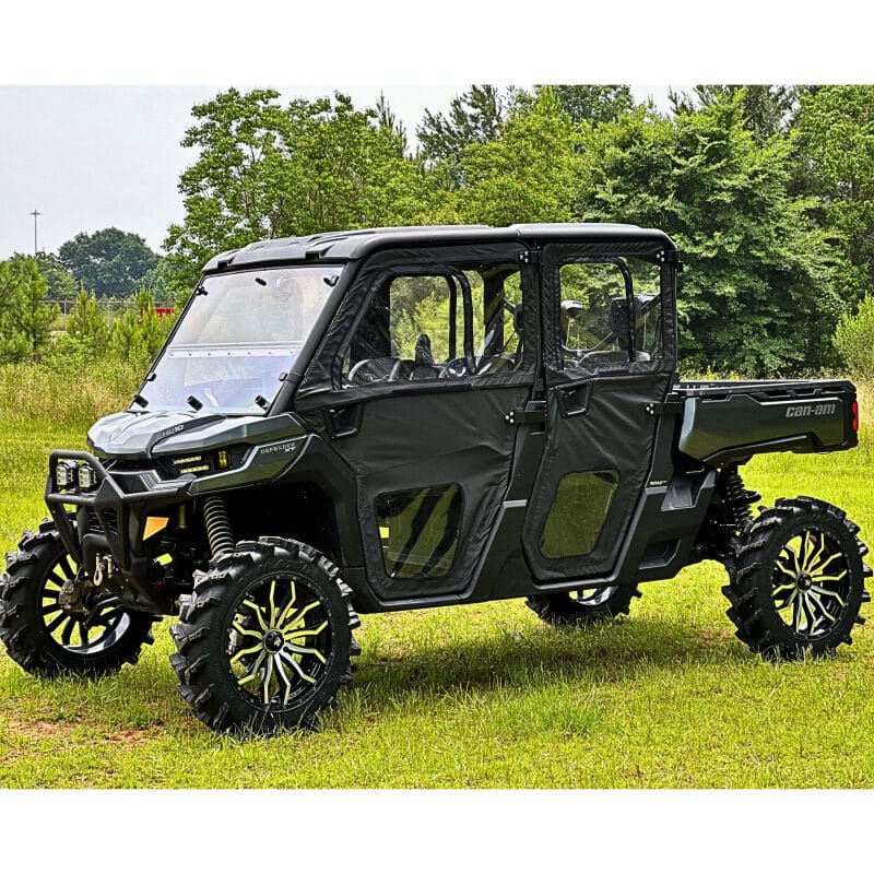 Seizmik — Seizmik 16-24 Can-Am HD10 Defender Max Rear Framed Soft Door Kit