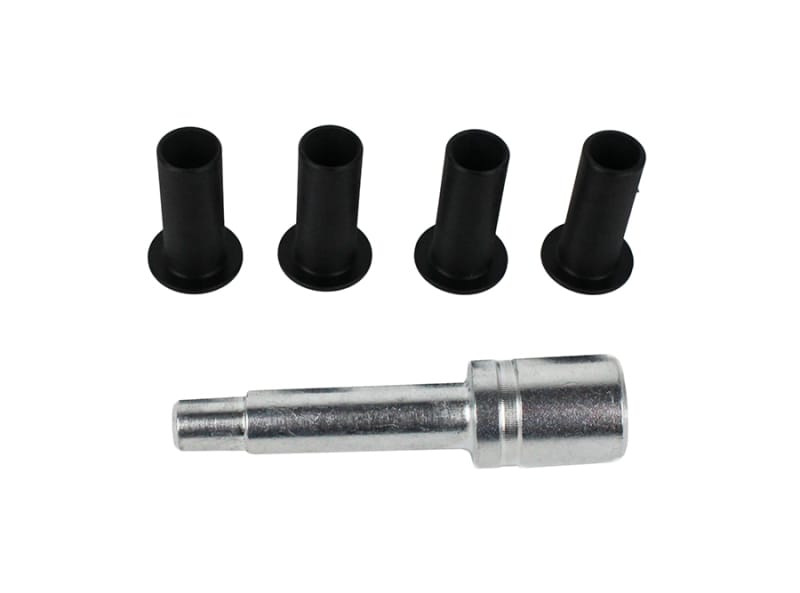 Kentrol — Kentrol Jeep CJ/ YJ/ TJ Door Hinge Liner - Textured Black
