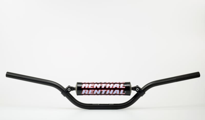 Renthal — RC Mini/85cc, Black, Width 742mm, Height 119mm, Rise 86mm, Clamp Area Width 95mm, Sweep 61mm, Control Length 175mm