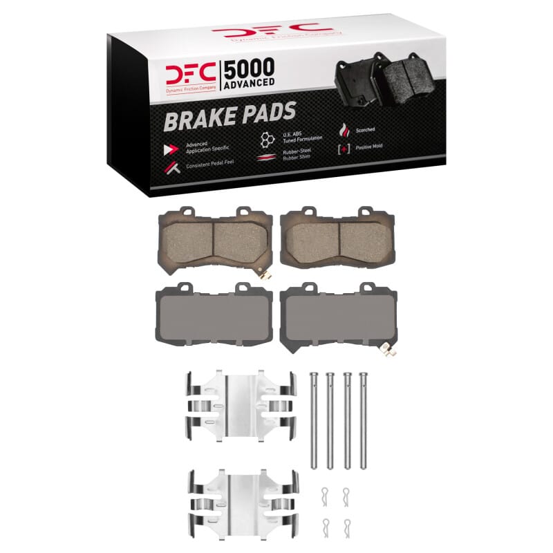 DFC — DFC 5000 Advanced Pads - Ceramic and Hardware Kit