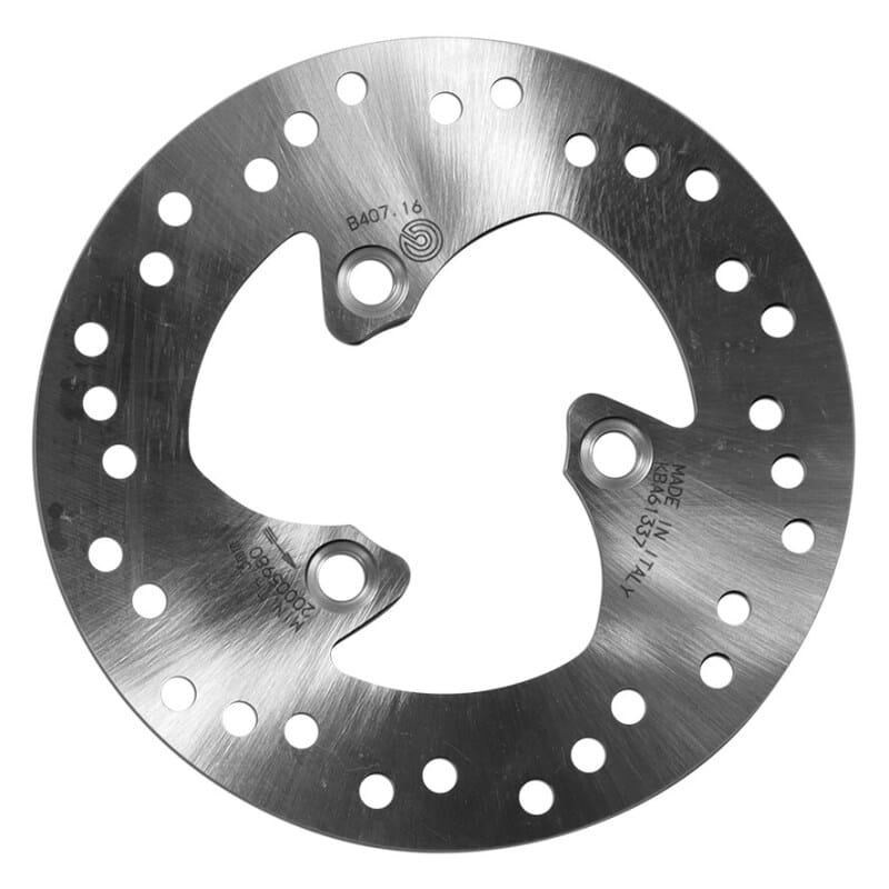 Brembo OE Powersports — Brembo OE 96-03 Honda Sky 50CC/13-18 Yamaha NS Aerox 50CC 190x3.5mm Brake Disc - Front Fixed
