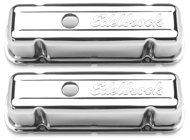 Edelbrock — Signature Series Valve Covers for Buick 3.8L & 4.1L V6 77 & Later
Signature Series Valve Cover