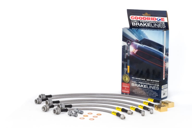 Goodridge — G-STOP SS Braided Brake Line Kit