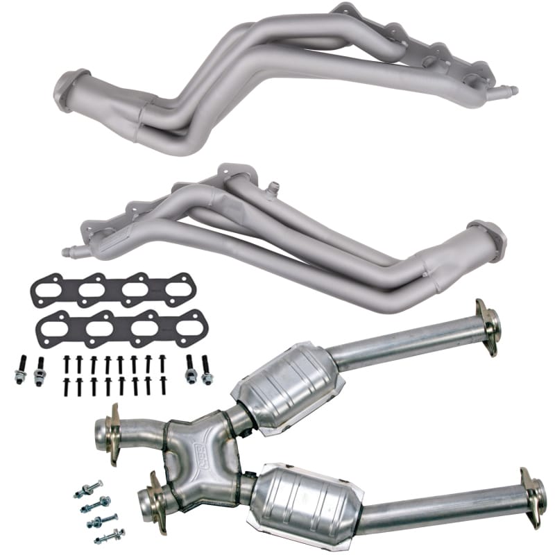 BBK — BBK 96-98 Ford Mustang Cobra 4.6L 1-5/8 Long Tube Headers w/High Flow Catted X-Pipe (Ti Ceramic)
Exhaust Header
Exhaust Kit