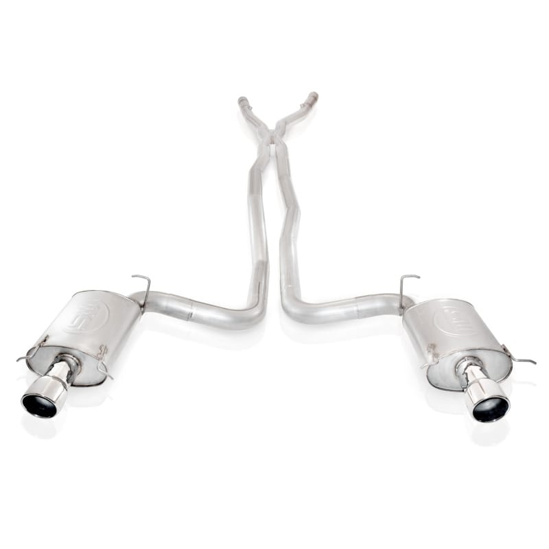 Stainless Works — Stainless Works Catted Leads Dual Exhaust X-Pipe Performance Connect