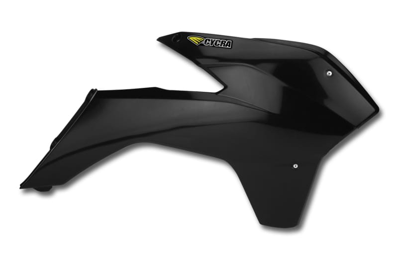 Cycra — Cycra 13-15 KTM 125 SX Powerflow Radiator Shrouds - Black