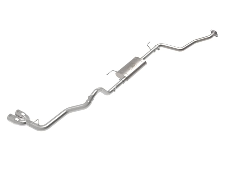 aFe — Vulcan Series 2-1/2 IN to 3 IN Stainless Steel Cat-Back Exhaust w/Polished Tip