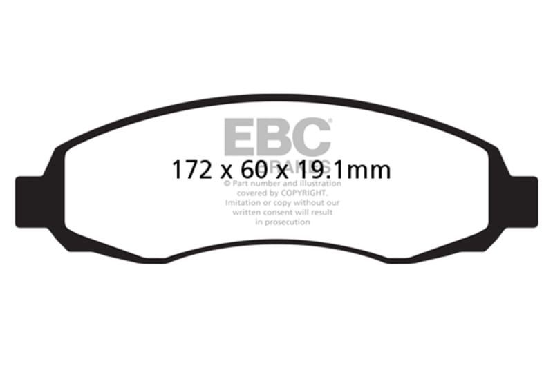 EBC — Ultimax OEM Replacement Brake Pads