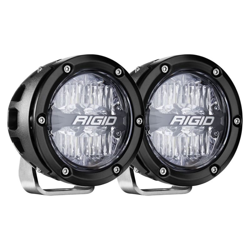 Rigid Industries — 360-SERIES 4in. OFF-ROAD LAMP; DRIVE BEAM; RGBW BACKLIGHT; SET/2
360-SERIES 4" OFF-ROAD LAMP, DRIVE BEAM, RGBW BACKLIGHT, SET/2