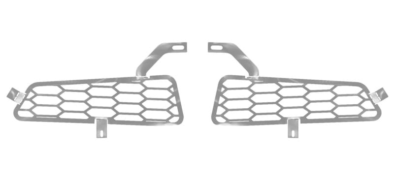 Putco — Putco 15-20 Ford F-150 Raptor - Hex Style - Polished SS Bumper Grille Inserts
BmprValanceGrilleIns