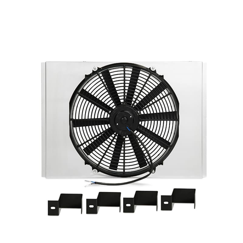 Mishimoto — Performance Aluminum Fan Shroud w/ Controller, fits Chevy/GM C/K Truck 1963-66