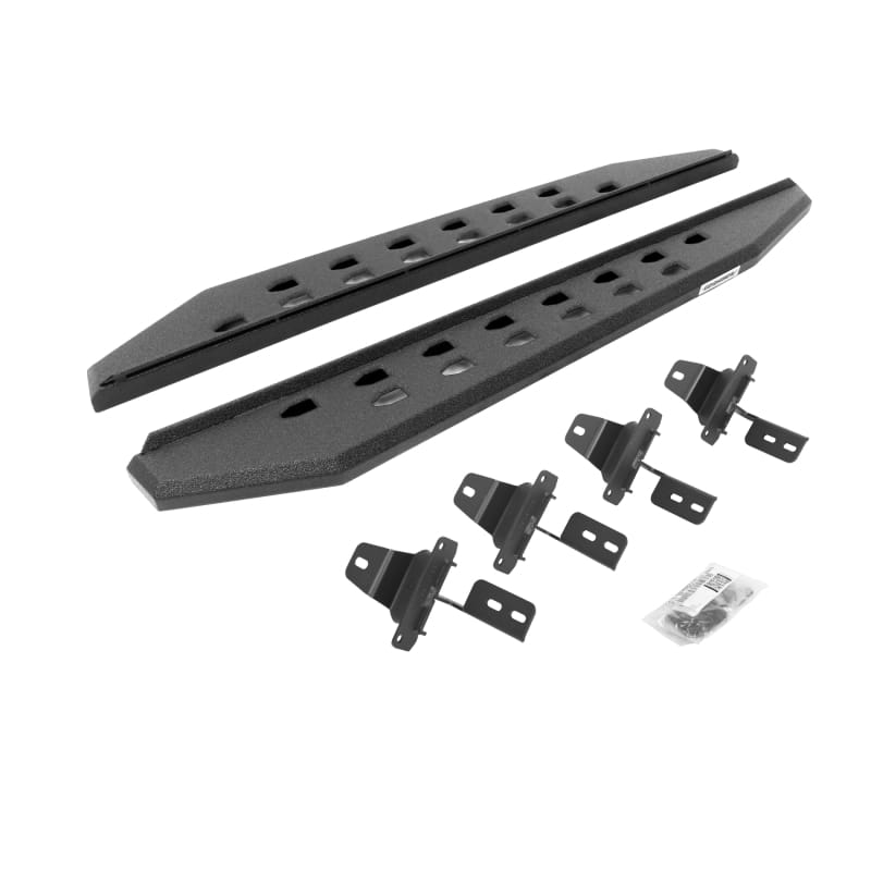 Go Rhino — RB20 Slim Line Running Boards with Mounting Bracket Kit