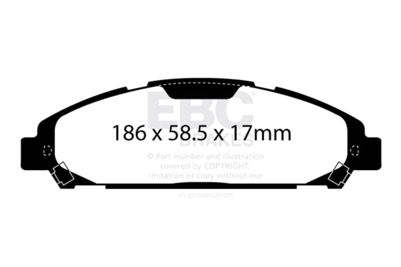 EBC — Ultimax OEM Replacement Brake Pads