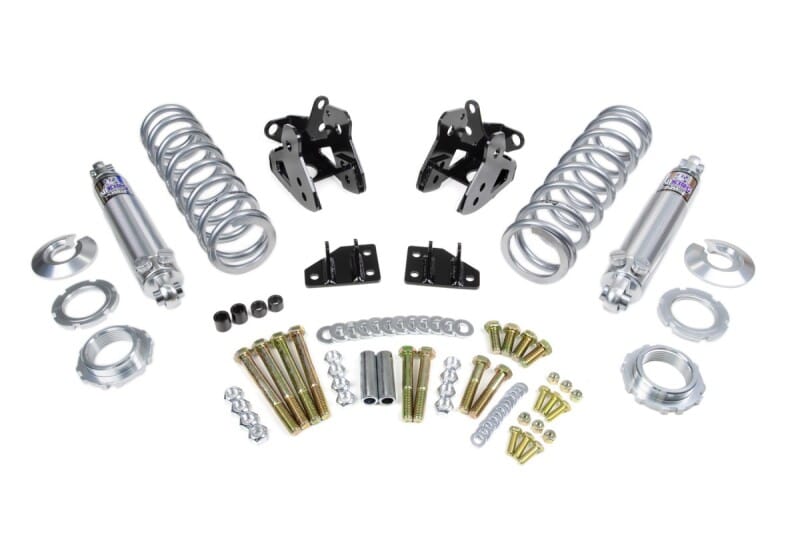 UMI Performance — 4057-225 - 1964-1972 GM A-Body Rear Coilover Kit, 2-3" Lowering Street