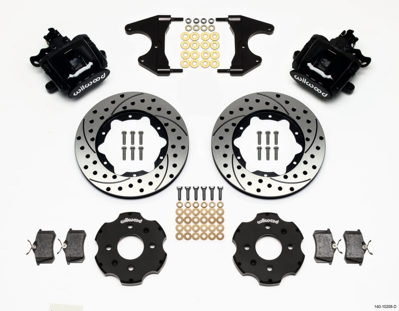 Wilwood — KIT,REAR,CPB,CIVIC,DRUM,2.46 HUB OFFSET 11.00 ROTOR,DRILLED