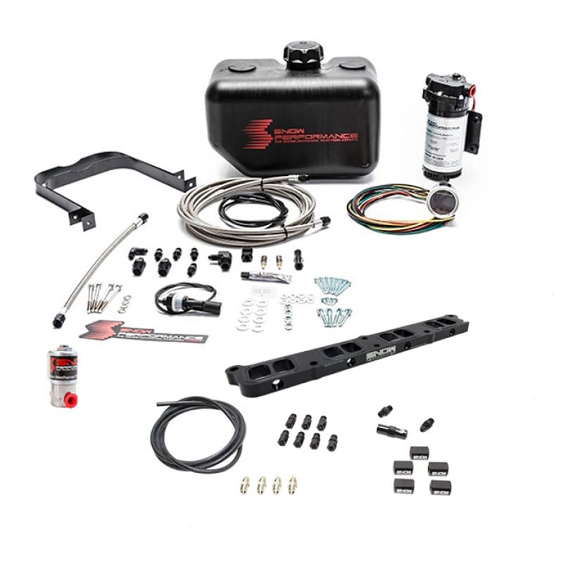 Snow Performance — Snow Performance Ford 2.0L/2.3L Stage 2.5 Cooler Port Water Inj Kit (SS Line 4AN Fittings w/o Tank)
Water/Meth Inject Kt