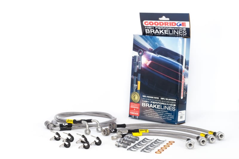 Goodridge — G-STOP SS Braided Brake Line Kit