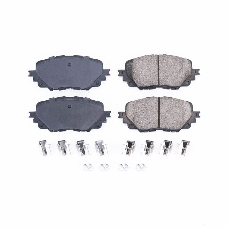 PowerStop — PowerStop - Z17 Low-Dust Ceramic Brake Pads with Hardware