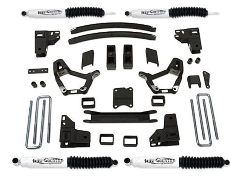 Tuff Country — 1986-1995 Toyota Truck 4x4-4in. Lift Kit by (fits models with 2.5in. wide Rear u