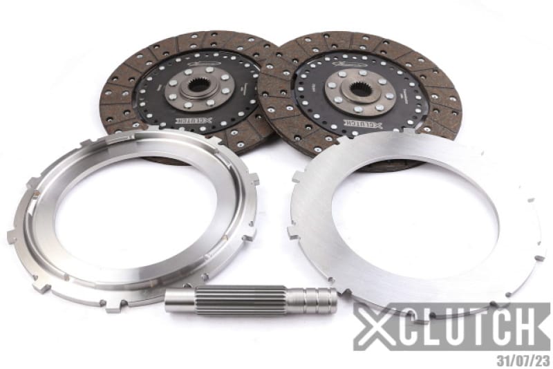 XCLUTCH — Clutch Kit Service Pack; 9" Twin Solid Organic Clutch Discs
