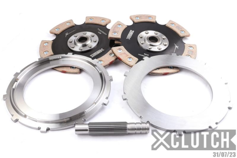 XCLUTCH — Clutch Kit Service Pack; 9" Twin Solid Ceramic Clutch Discs